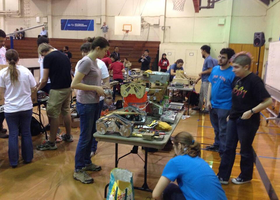 Ready for the competition.